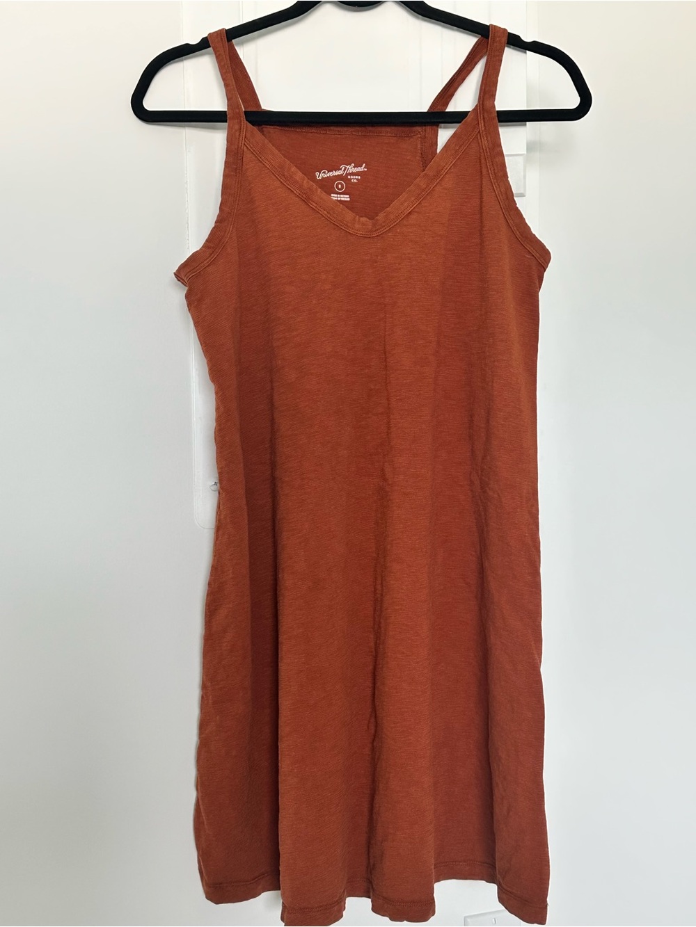 Universal Thread Orange V-Neck Dress